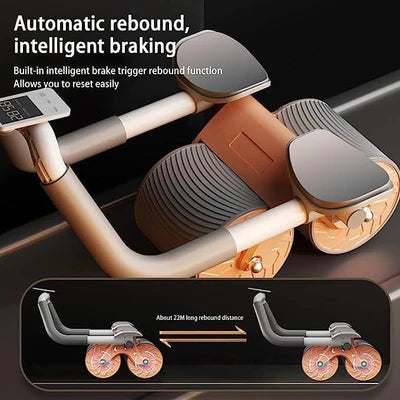 Pro Ab Roller Wheel - Automatic Abdominal Exercise Equipment for Workout